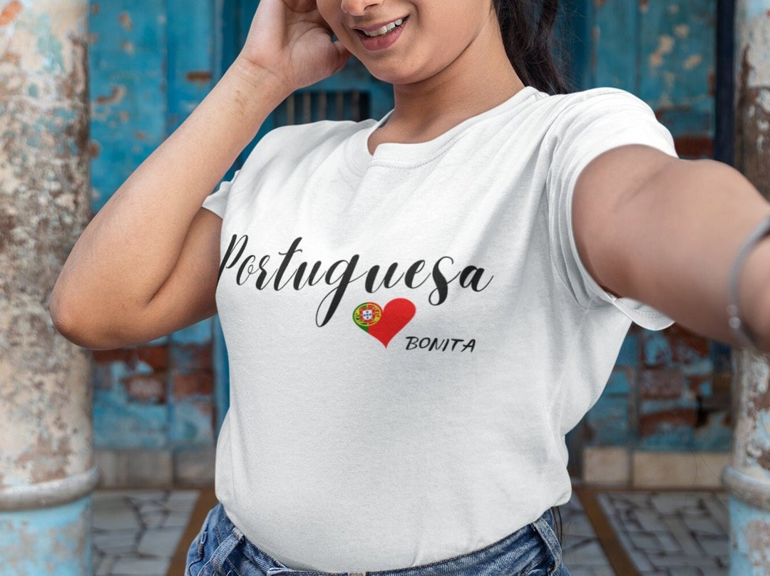 Portugal Tshirt Portuguesa Bonita Portuguese Gifts for Etsy