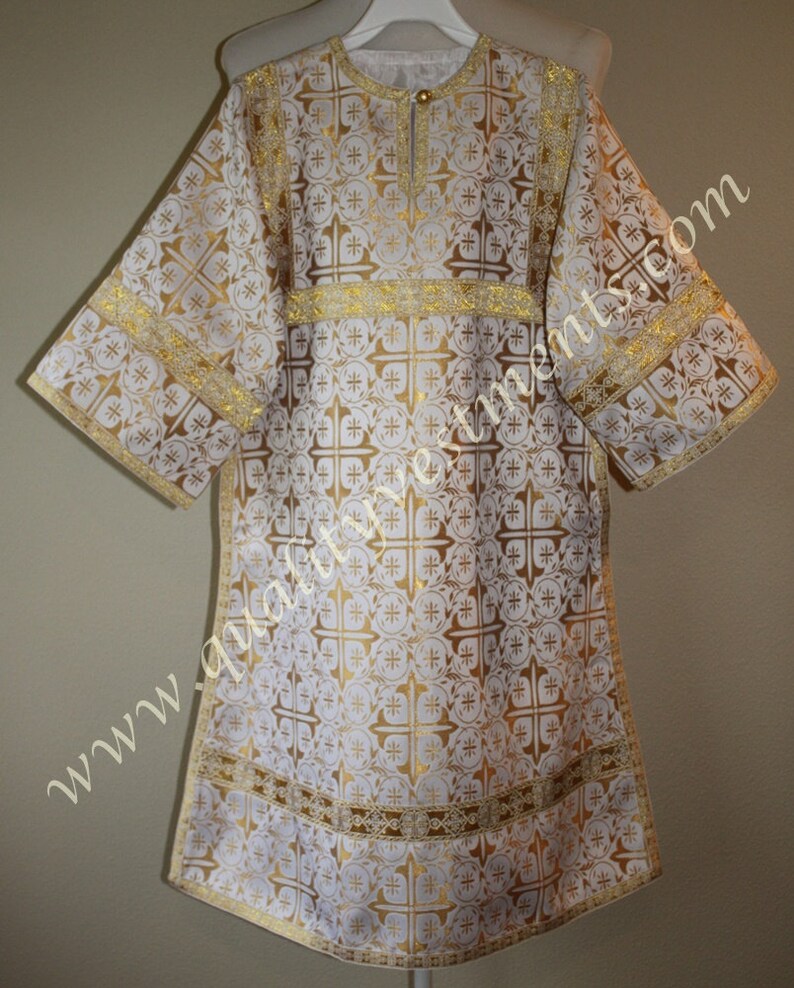 READY TO SHIP Acolyte Altar Server Robe Stikhar Nonmetallic Etsy