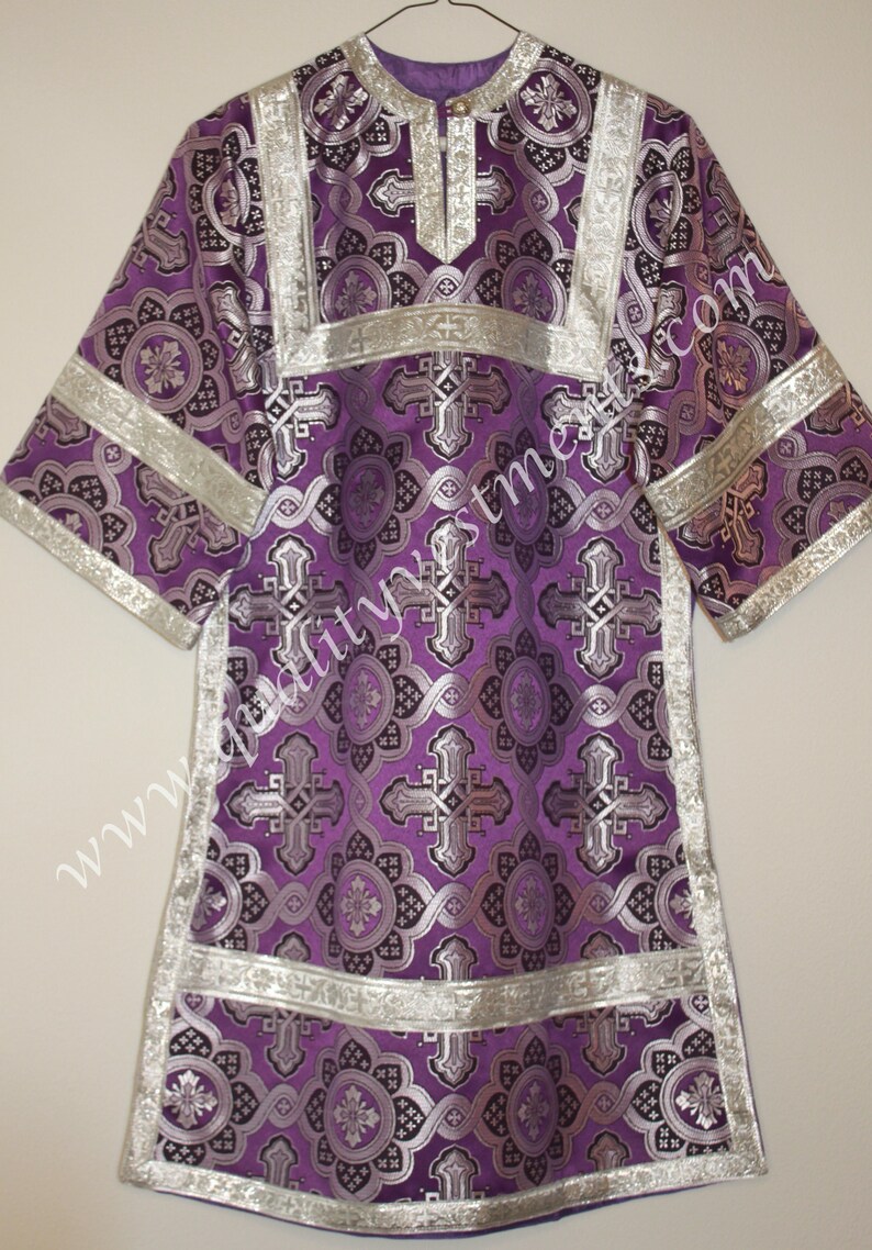 Purple Acolyte Robe Child size with fold to lengthen Purple Etsy