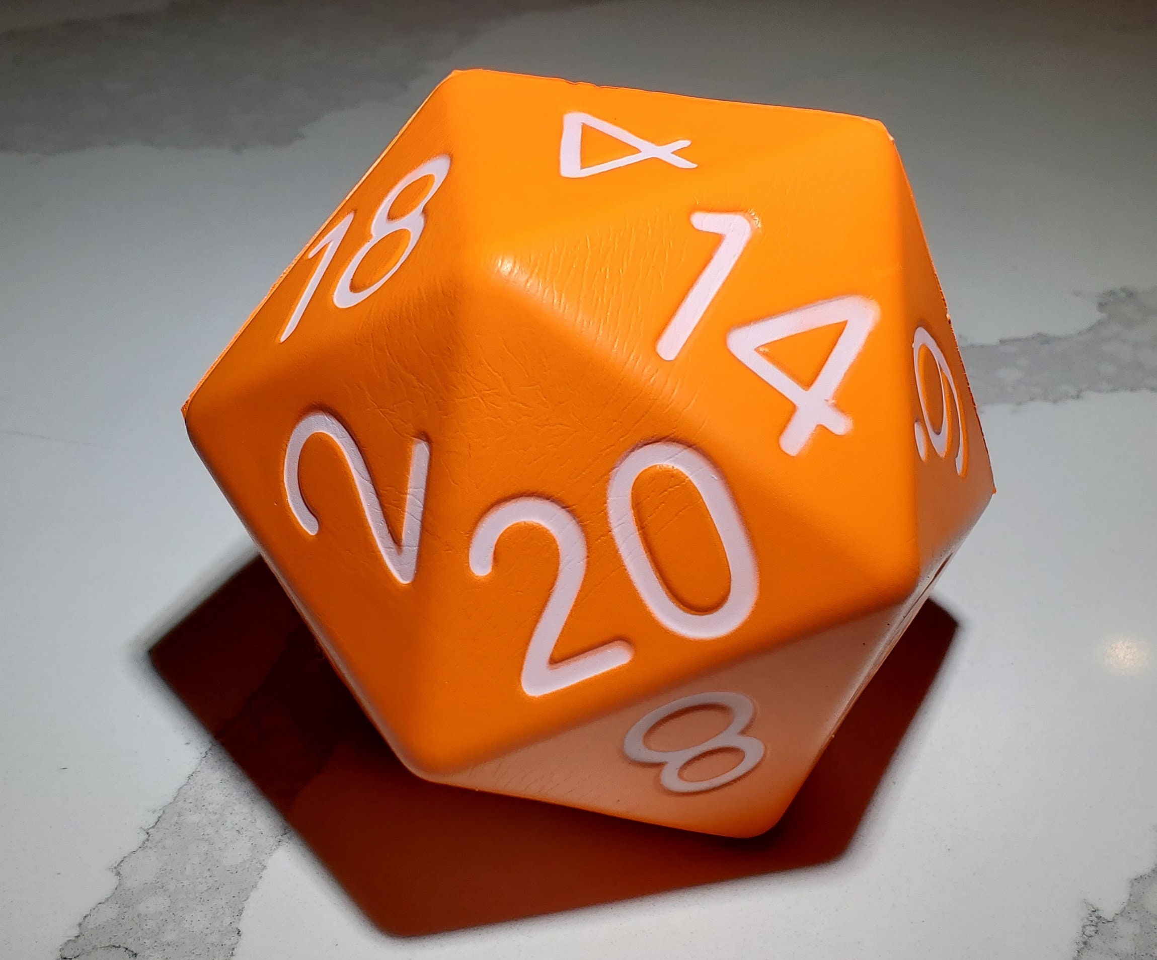 D20 Party Pack! 8pcs 4 Foam D20 Zucati B.F.D. (Big Foam Dice