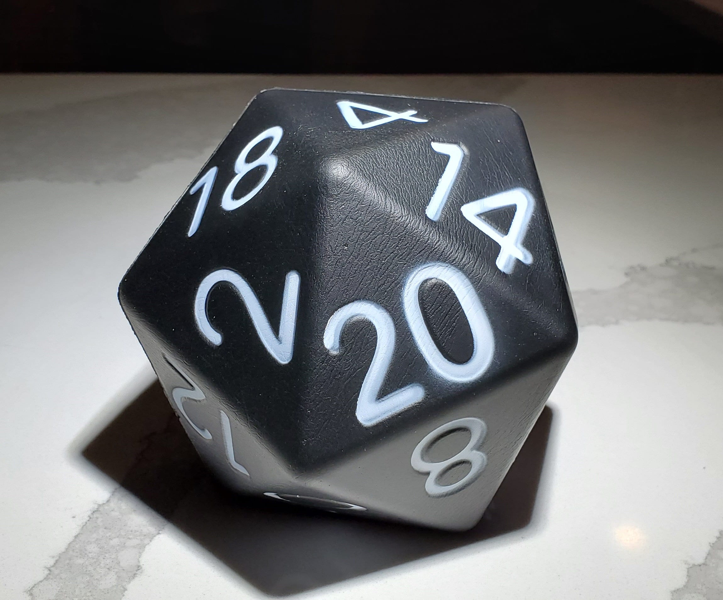 D20 Party Pack! 8pcs 4 Foam D20 Zucati B.F.D. (Big Foam Dice