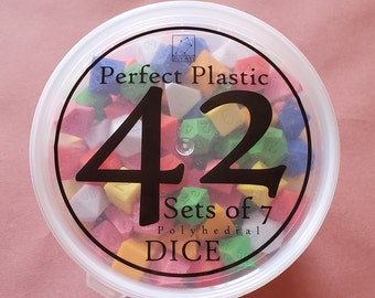 Retro Dice Bucket - 42 Full Sets of Dice - Limited Edition 1/150