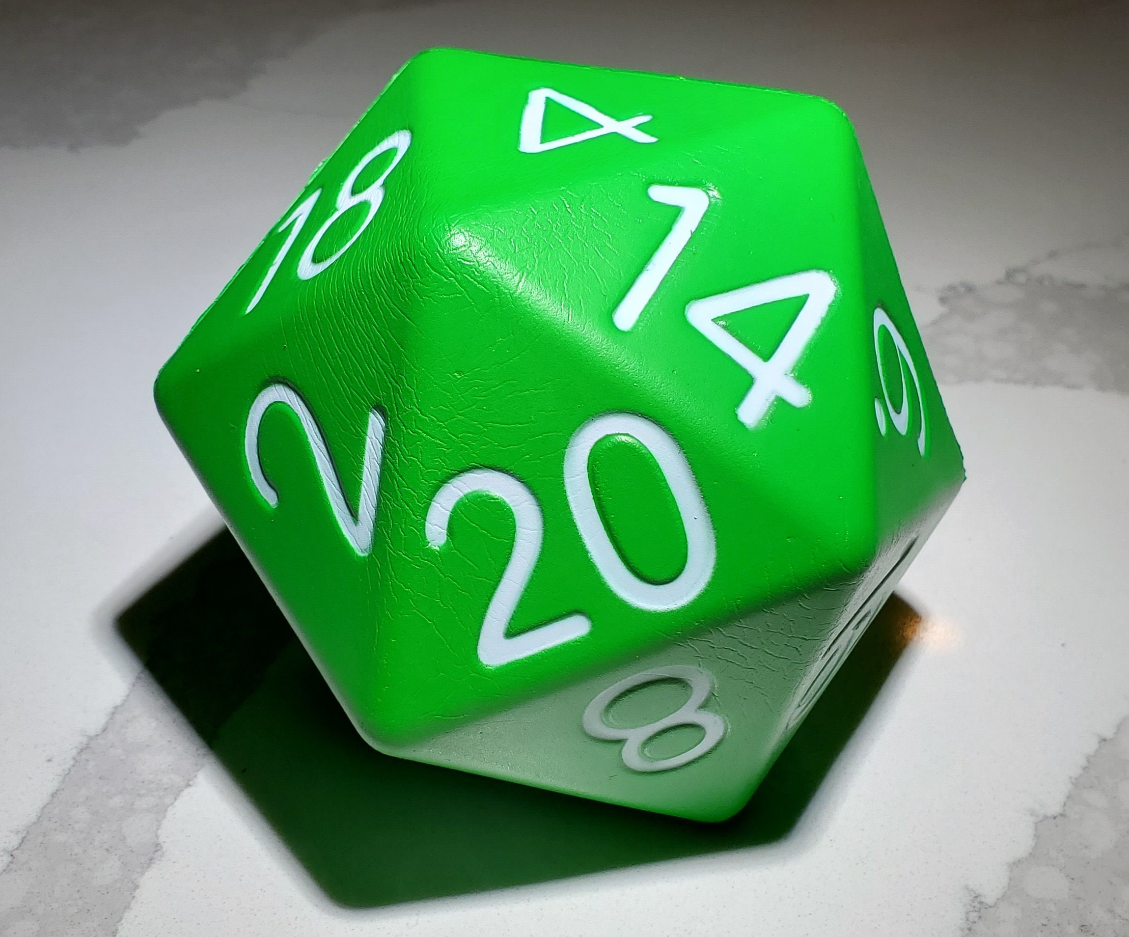 D20 Party Pack! 8pcs 4 Foam D20 Zucati B.F.D. (Big Foam Dice