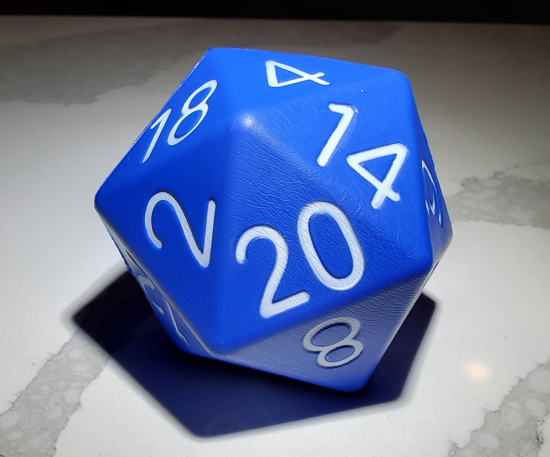 D20 Party Pack! 8pcs 4 Foam D20 Zucati B.F.D. (Big Foam Dice