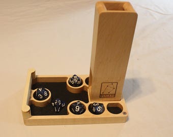 Zucati Dice Base™: Flume Fusion - Birdseye White Maple