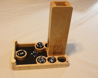 Zucati Dice Base™: Flume Fusion - Birdseye White Maple