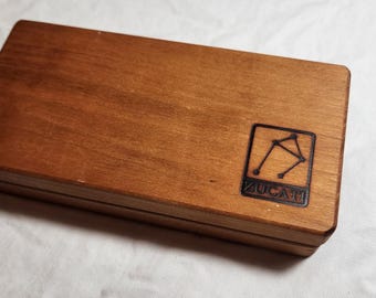 Zucati Half Core Cherry dice case and rolling surface