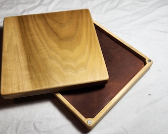 Zucati Dice Base Player Core V1 Original Standard (Case - Vault - Holder) in Poplar Wood