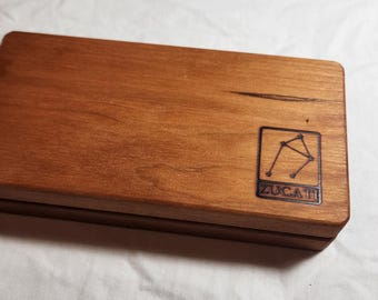 Zucati Half Core Cherry dice case and rolling surface