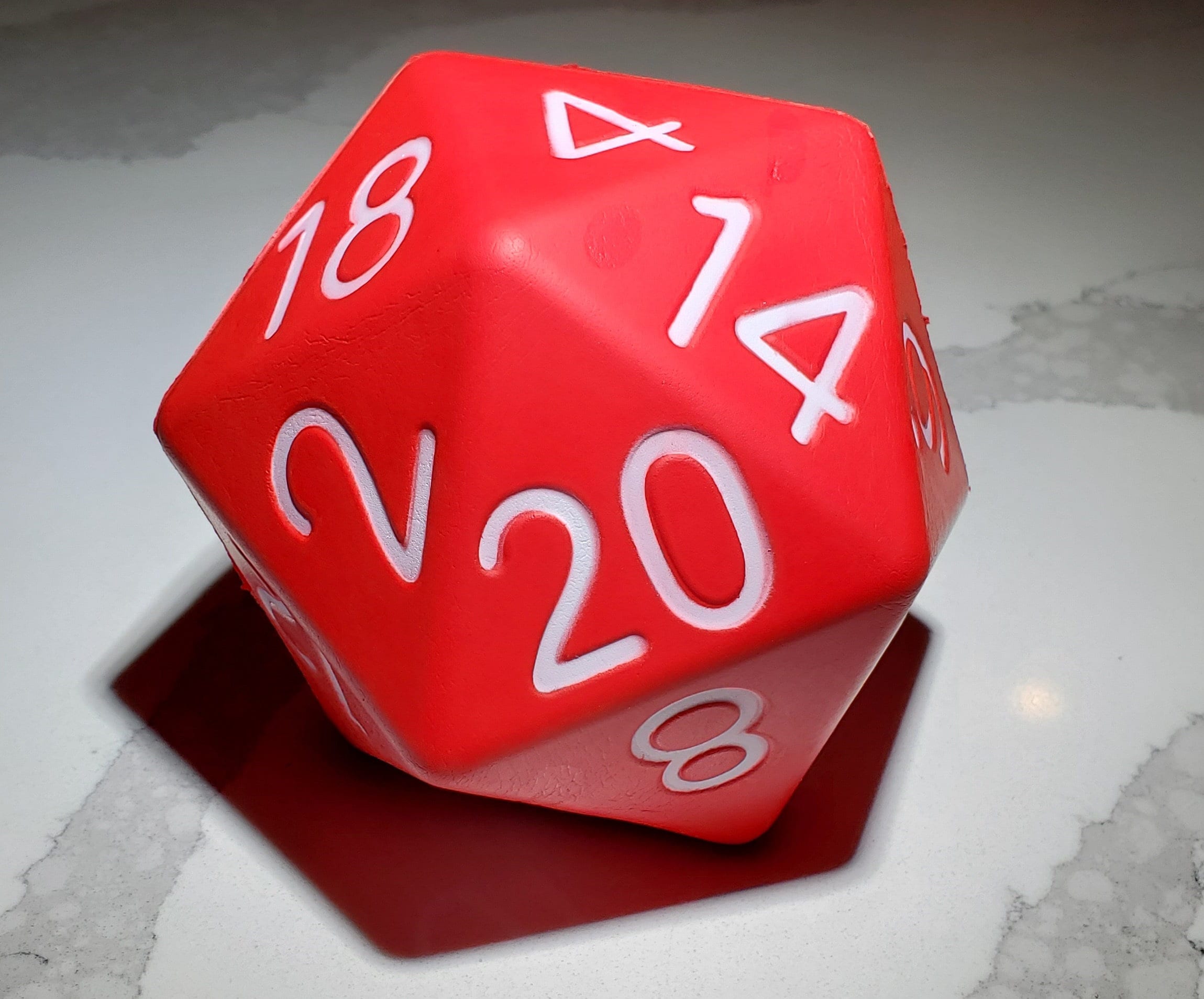 D20 Party Pack! 8pcs 4 Foam D20 Zucati B.F.D. (Big Foam Dice