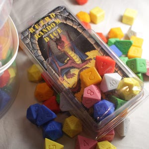 Dados Poliédricos Retro ZUCATI (Melhores do Mundo) - Conjuntos Aleatórios de 7