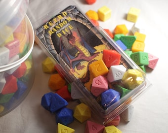 ZUCATI Retro Polyhedral Dice (World's Best) - Random Sets of 7