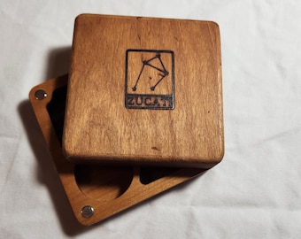 Zucati Quarter Core Cherry dice and minature case