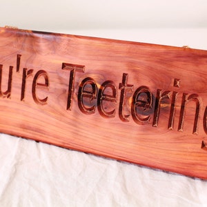 Aeromatic Cedar Game Room / Man-Cave / She-Shed sign