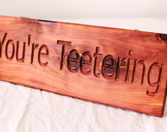 Aeromatic Cedar Game Room / Man-Cave / She-Shed sign