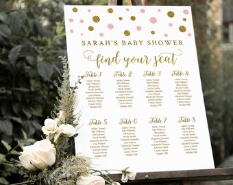 Baby Shower Seating Etsy