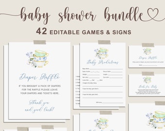 Baby Shower Game Bundle