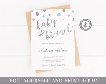 baby shower brunch etsy