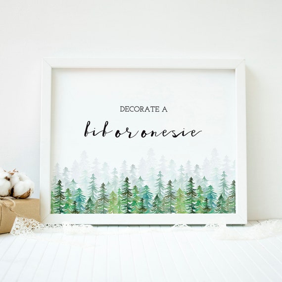 Decorating Station Adventure Baby Shower Game Winter Baby Shower