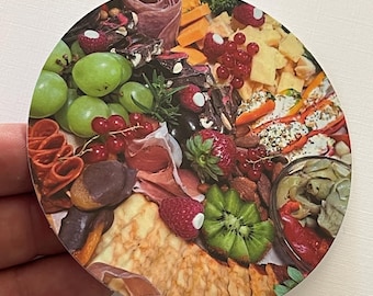 3.5 Inch Circular Cards - Full Color Printing on 2 Sides - From Your Art Files - Round Business Cards 3.5 inches Glossy or Matte Finish