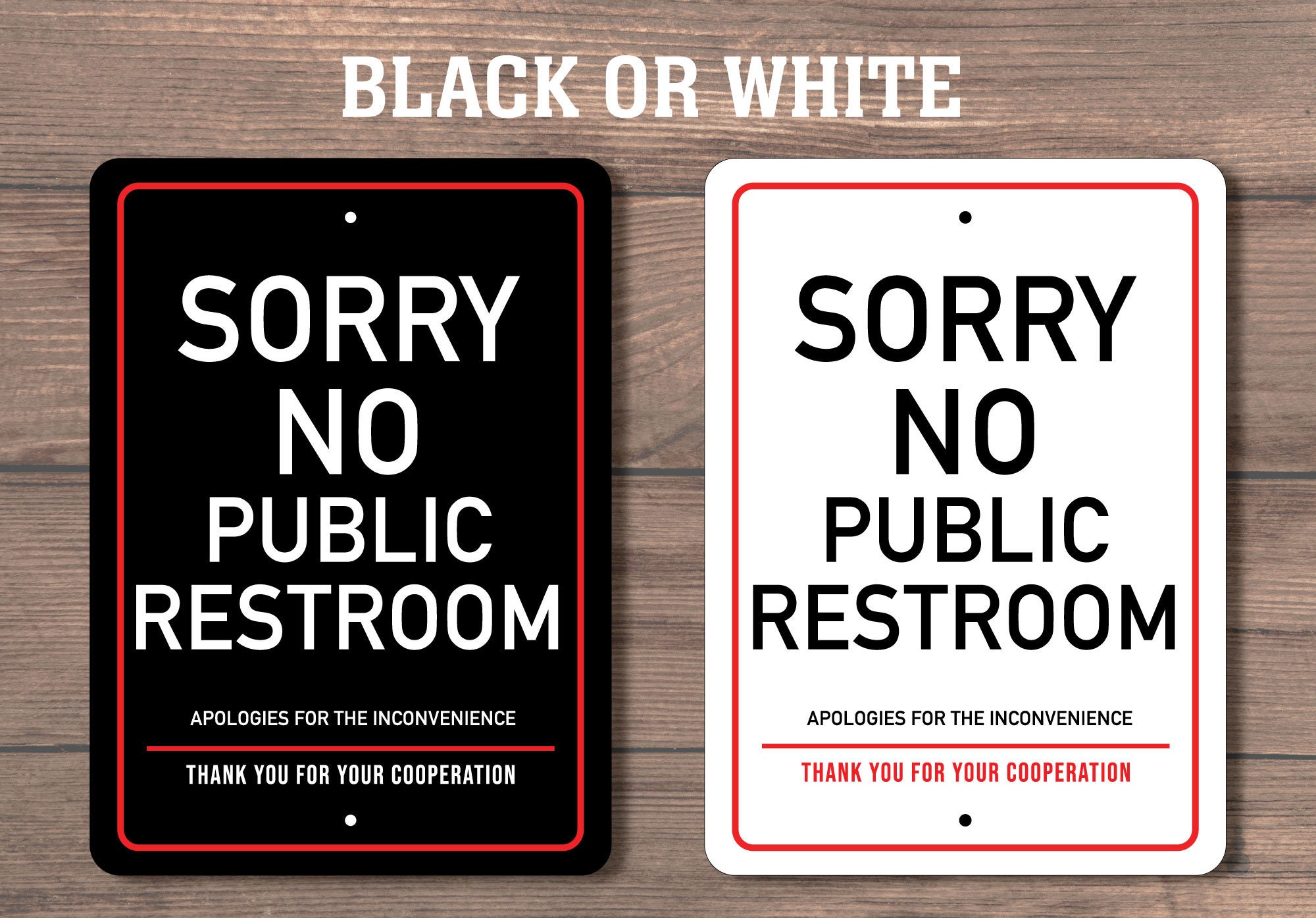 no-public-restroom-sign-sorry-no-public-restroom-heavy-duty-8x11-inch-sign-signage-etsy