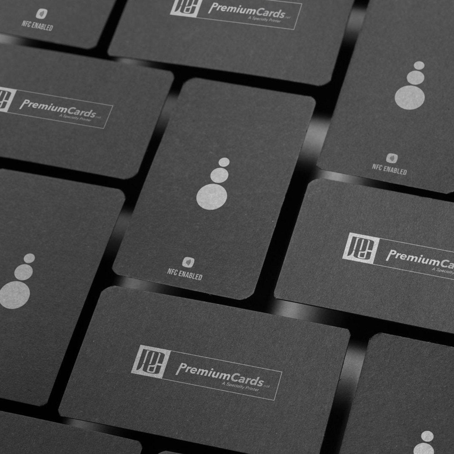 50 NFC Business Cards Custom Made Foil Stamped High End Etsy