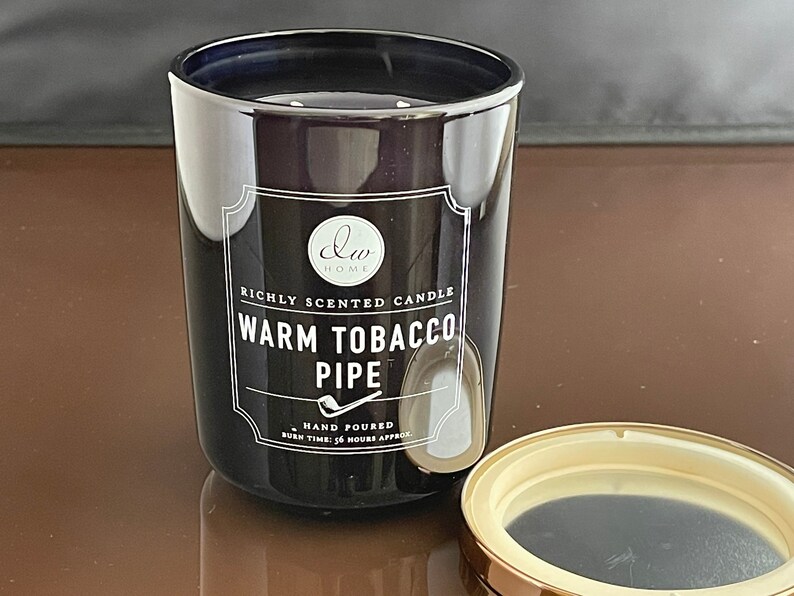 DW Home Warm Tobacco Pipe Richly Scented Candle Hand Poured Etsy Canada