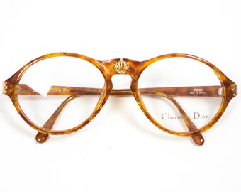 Christian Dior Glasses, Dior, Glasses, 80s Vintage, Vintage Glasses, 80s Fashion, Cello Frame, Oval Lens Glasses