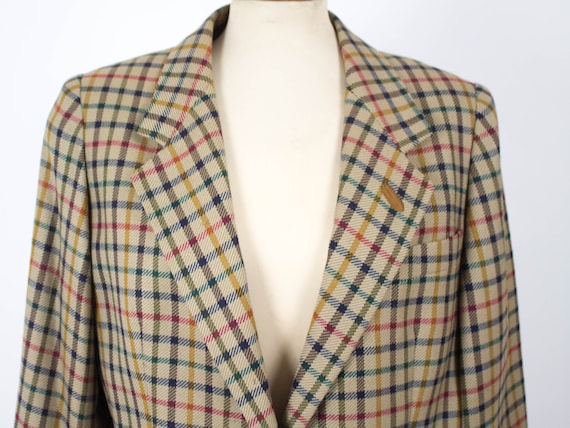 Checked Jacket, Daks London, Classic Fit Jacket, … - image 4