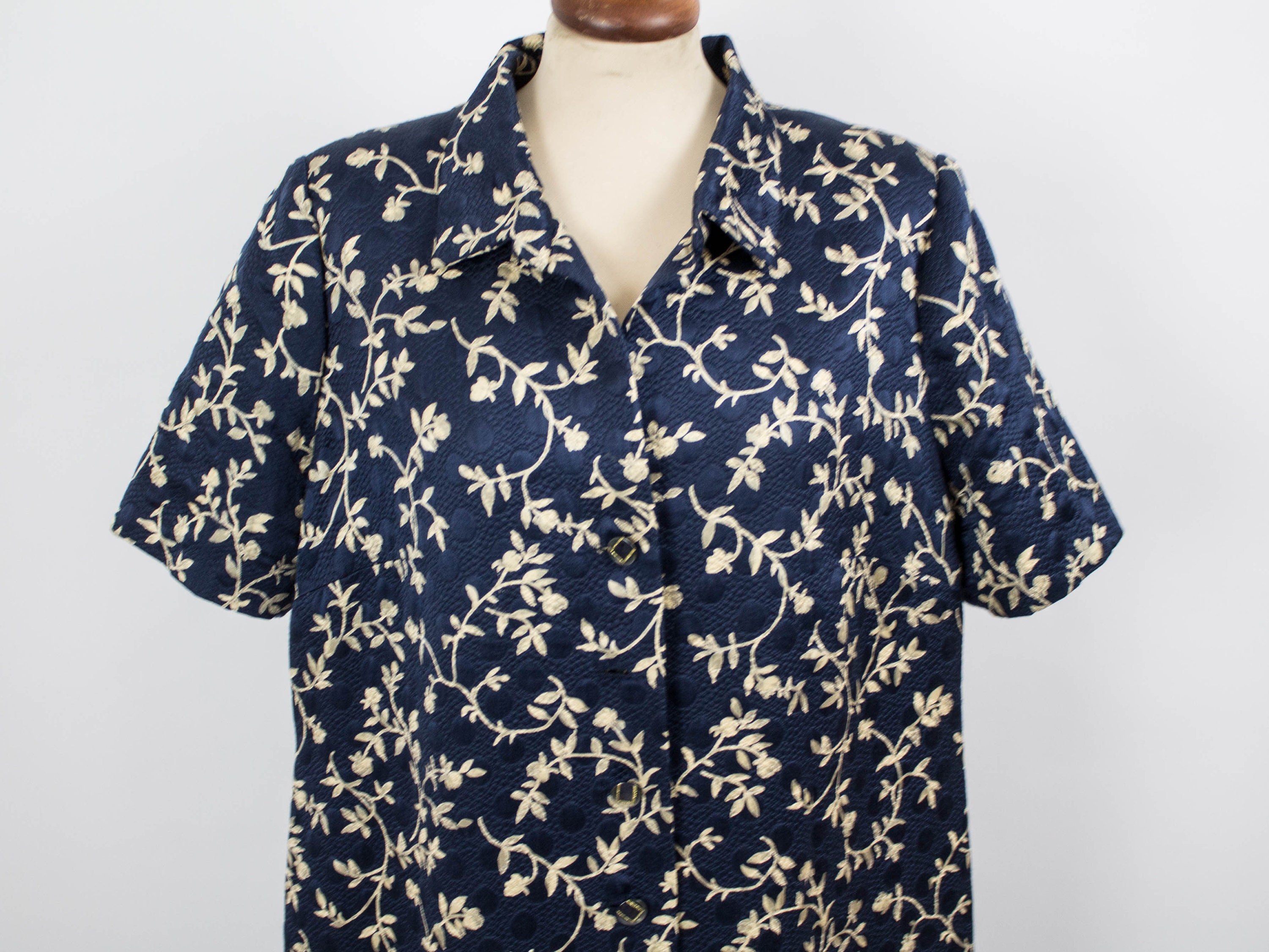 40s Summer Dress Vintage 1940s Dress Blue White Color 1940s | Etsy