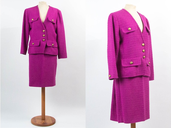 Ysl Suit, Vintage 80s, Vintage Ysl, Yves Saint La… - image 2