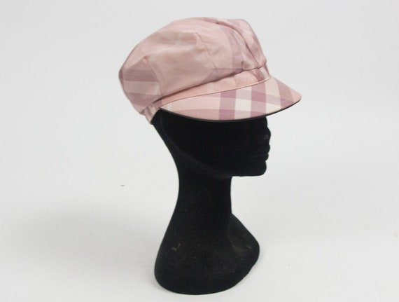 pink burberry hat