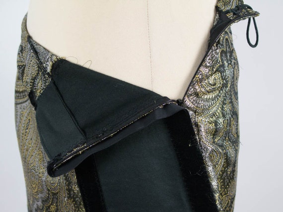 90s Gold Skirt, Philosophy Alberta Ferretti, Vint… - image 3