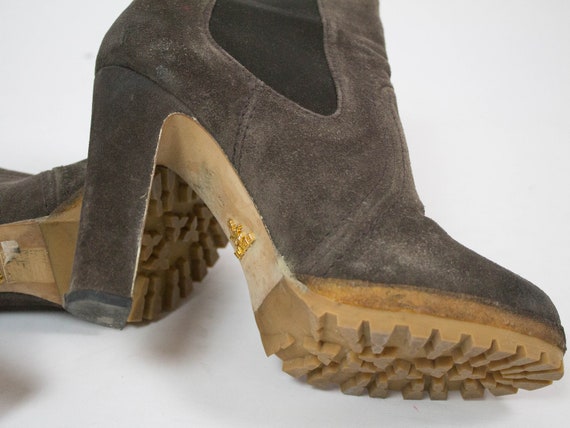 Prada Ankle Boot, Nineties Vintage, Grey Color, L… - image 10