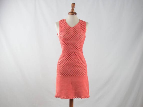 Fever 60s Vintage Crochet Costume