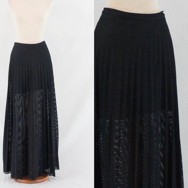 jaren tachtig, jaren 1980 fiorucci, vintage rok, maxi rok vintage, Italiaans made, elio fiorucci, doorzien rok