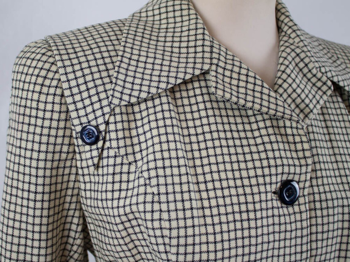 40s Jacket 1940s Vintage Blazer Forties Original Vintage 40s Jacket - Etsy