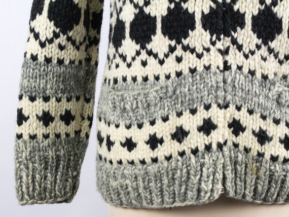 Cowichan 70s Sweater, Salish Jacket, Vintage Jump… - image 4