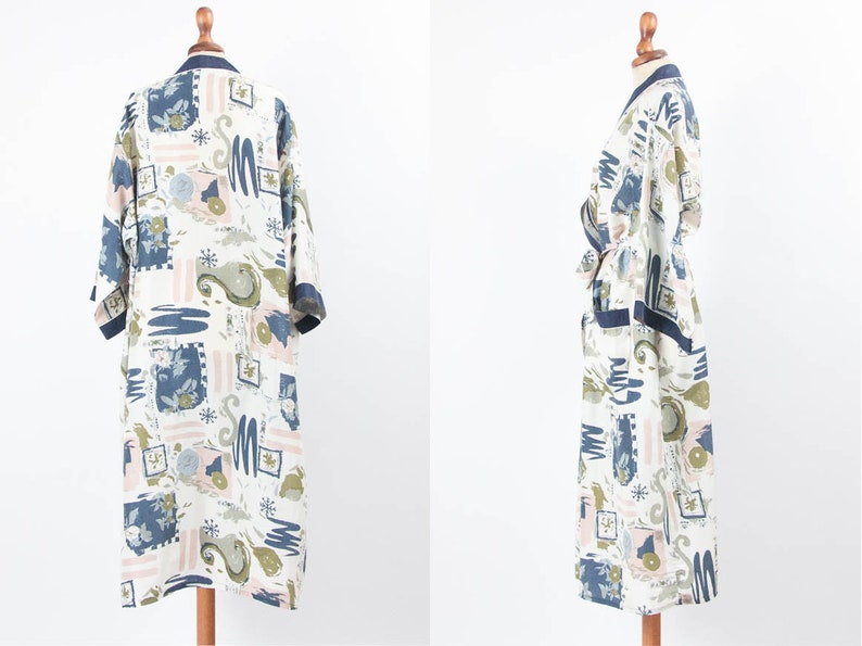 pure silk kimono dressing gown