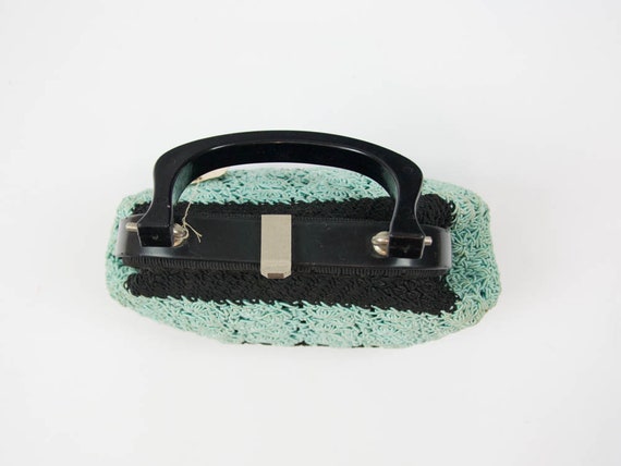 Vintage 50s Bag, Stranded Handbag, Fifties Auth V… - image 3