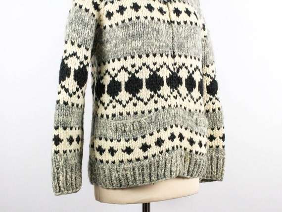 Cowichan 70s Sweater, Salish Jacket, Vintage Jump… - image 6
