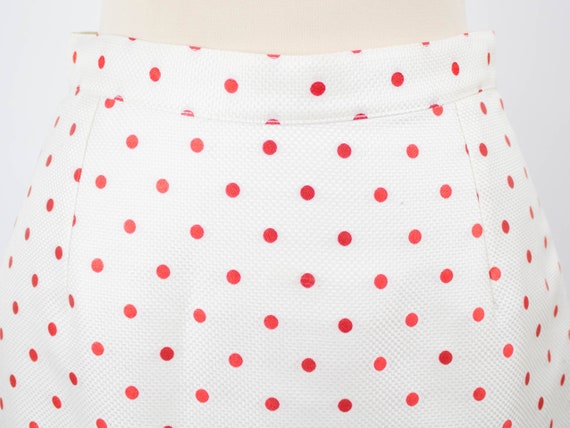 Vintage Polka Dot Skirt, Versus By Gianni Versace… - image 6