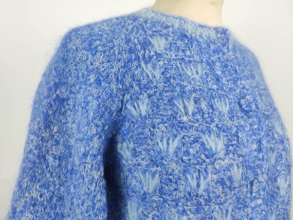 Knit Wear Women Sweater, 70s Vintage, Chunky Card… - image 7