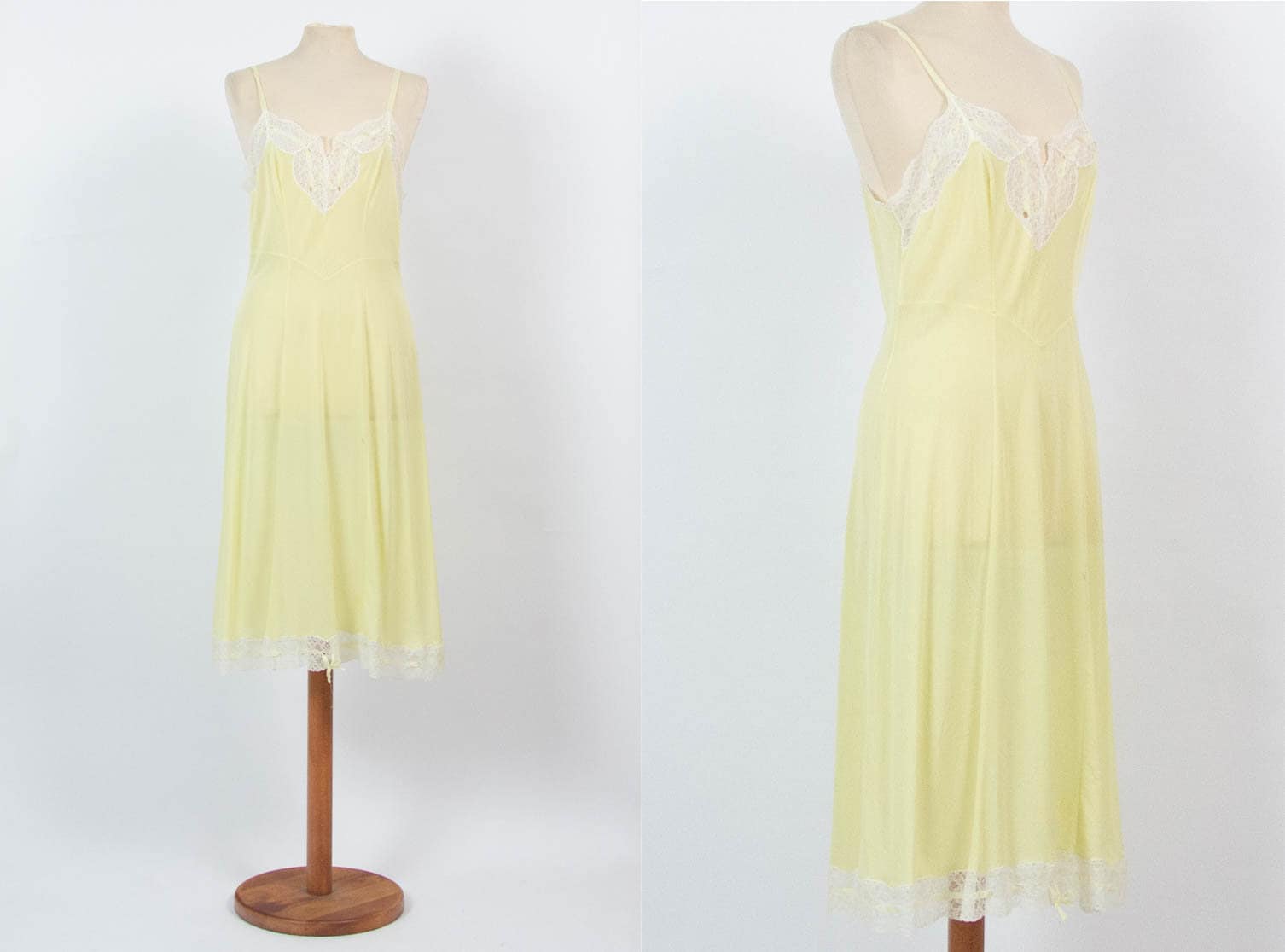 Sottoveste gialla store