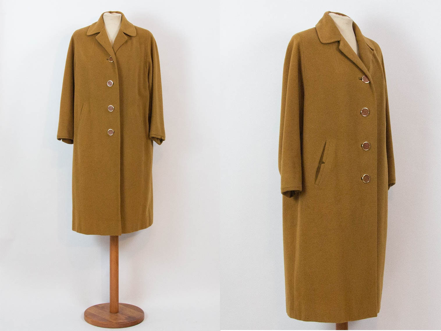 [Vintage] 90s asymmetry wool-Coat 日本製 Yuji Yamada 90s Folded Effect Tailored Coat – HUIBEN