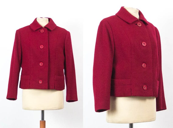 Red Blazer, 50s Vintage, 1950s Fashion, 50s 60s, C