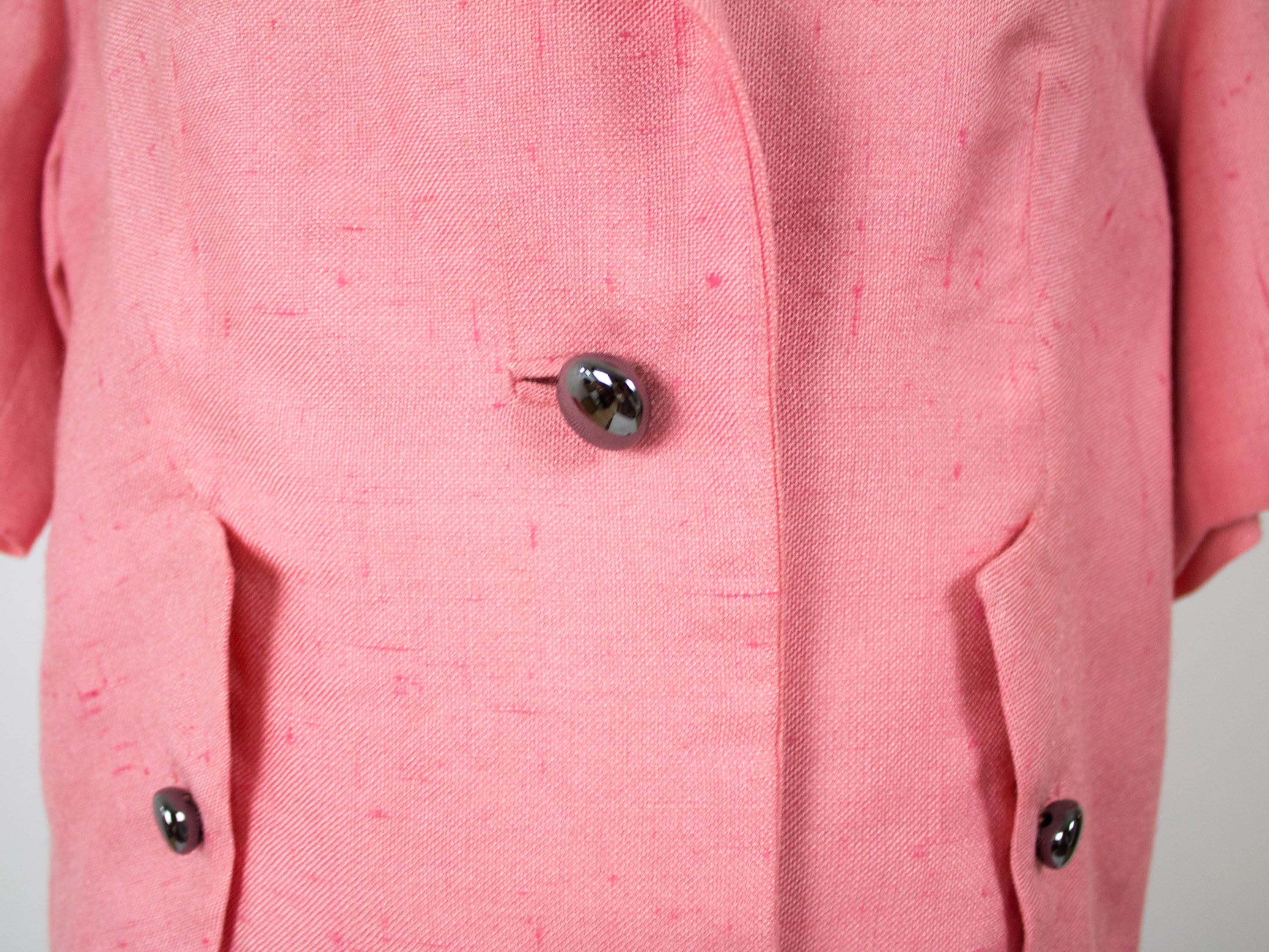 Womens Cropped Jacket Late Fifties Tailored Pink Bolero - Etsy