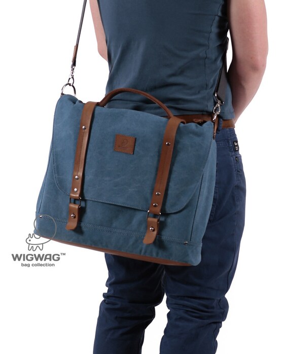 mens canvas briefcase bag