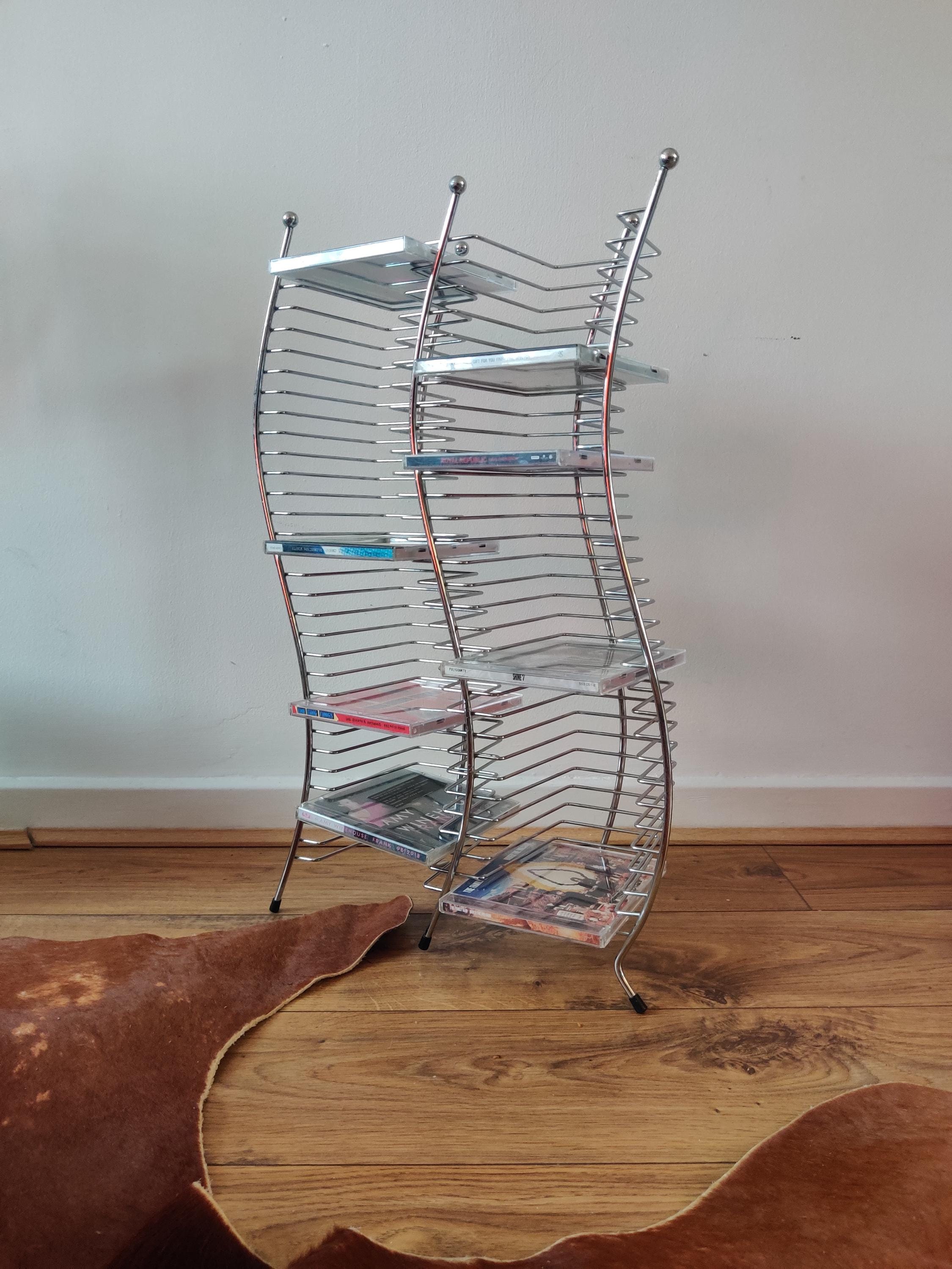 Wavy Wire Post Modern CD Tower 1990s Y2k Vintage. - Etsy