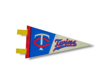 Minnesota Twins Mini Baseball Wimpel 1970er Jahre